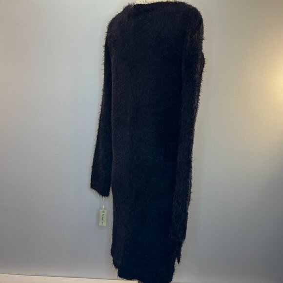 IF IT WERE ME Women's Soft Knit Black Sweater Dress - Size Medium - NWT - Picture 4 of 5